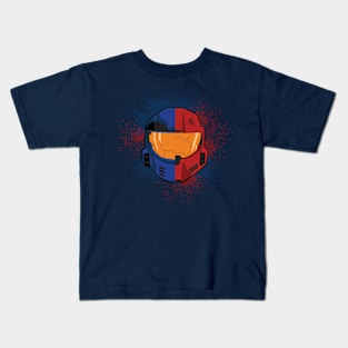 Red and Blue (alt) Kids T-Shirt